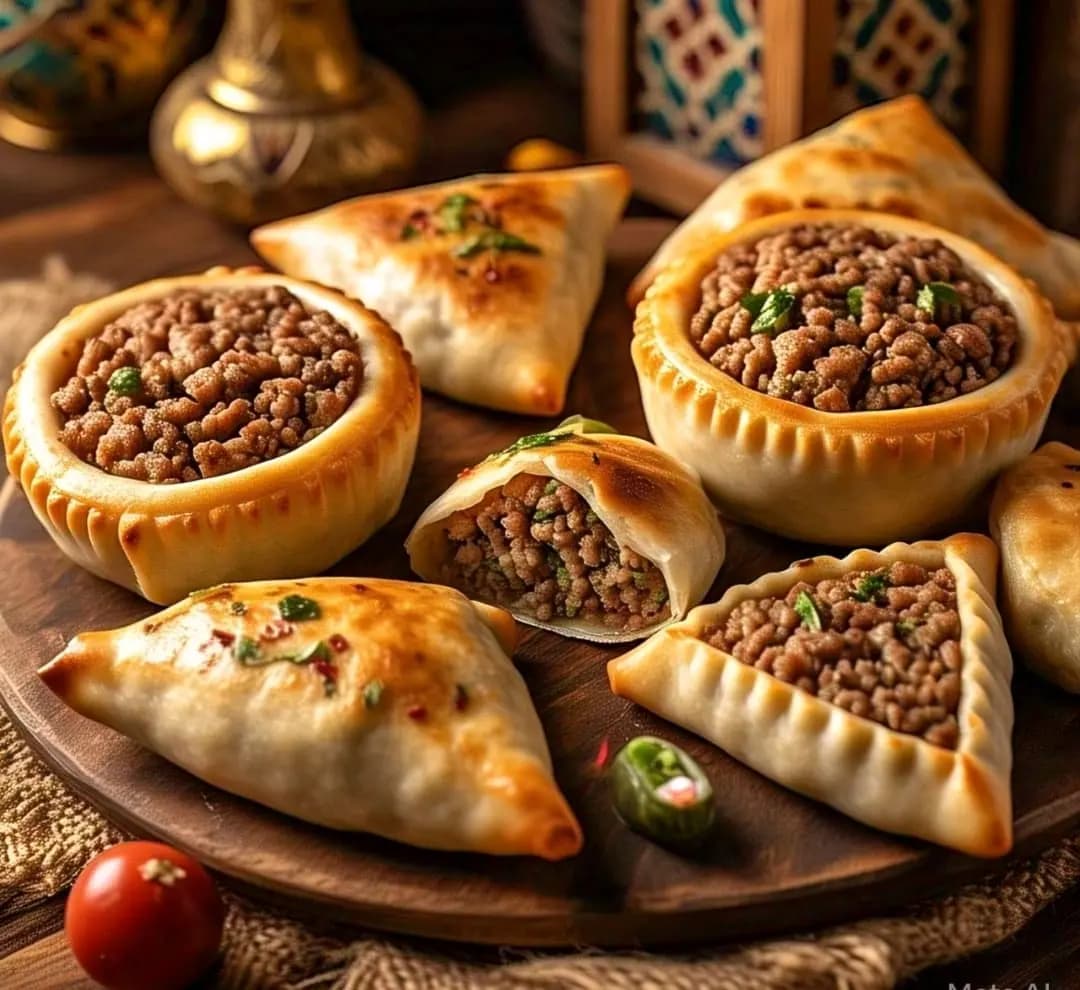 Esfirras arabes